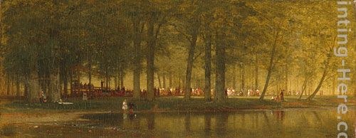Thomas Worthington Whittredge The Camp Meeting
